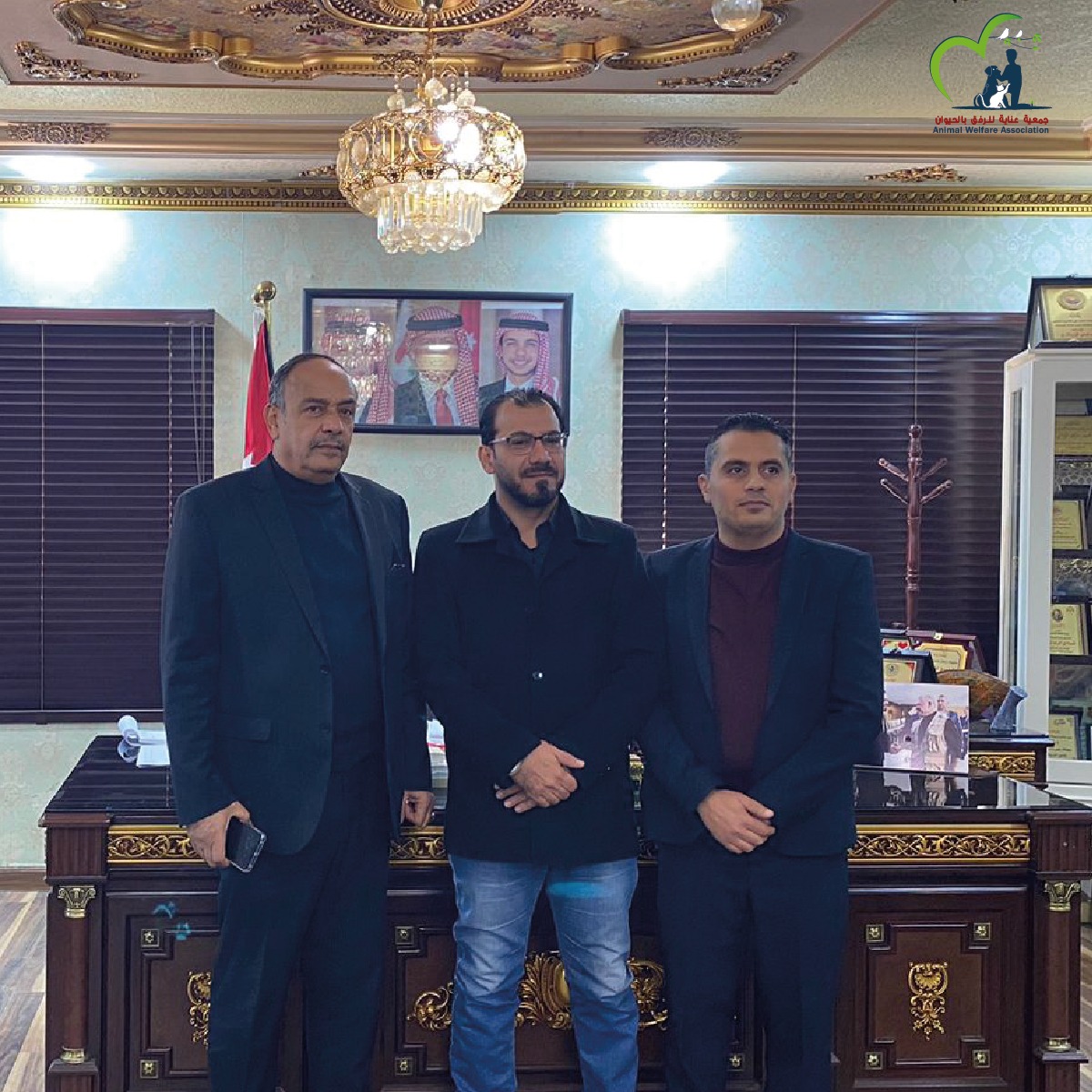 بلدية الرصيفة وجمعية عناية يتعاونان في حملة إطعام الكلاب الضالة